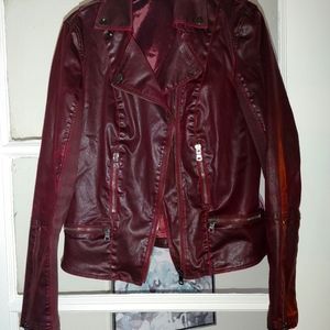 Faux leather Armani exchange jacket